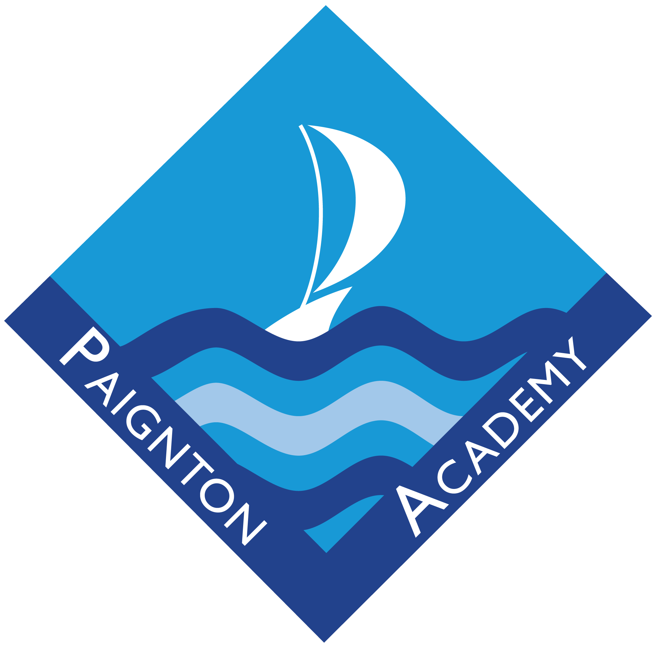 Paignton Academy logo - White border 2019.png